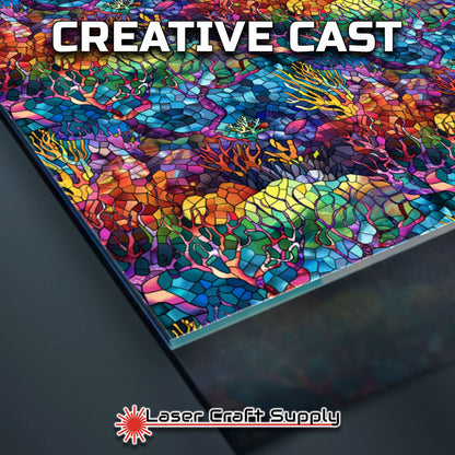 Creative Cast Acrylics - Corals- Stained Glass