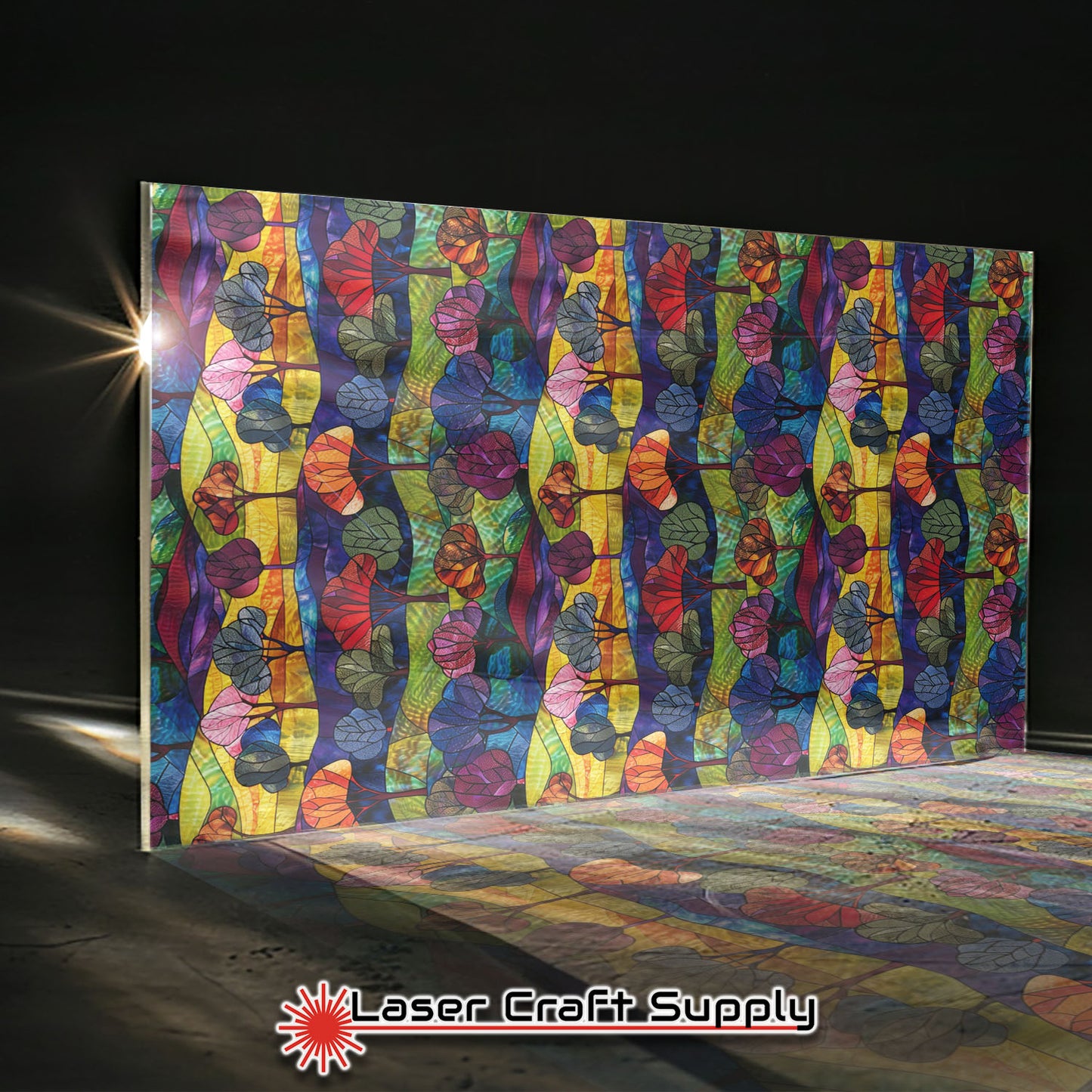 Creative Cast Acrylics - Happy Hills - Stained Glass