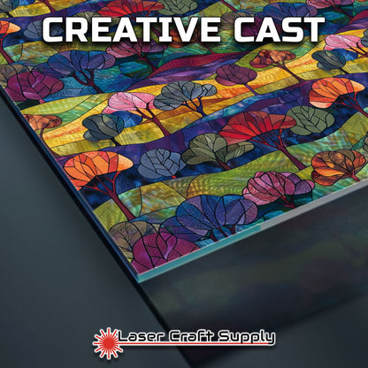 Creative Cast Acrylics - Happy Hills - Stained Glass