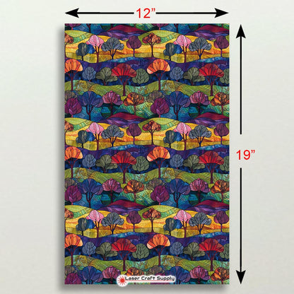 Creative Cast Acrylics - Happy Hills - Stained Glass