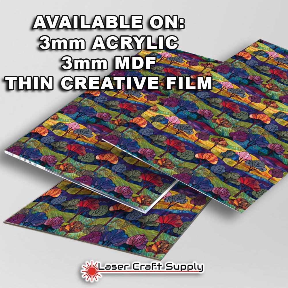 Creative Cast Acrylics - Happy Hills - Stained Glass