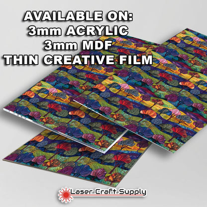 Creative Cast Acrylics - Happy Hills - Stained Glass