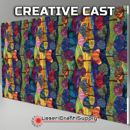 Creative Cast Acrylics - Happy Hills - Stained Glass