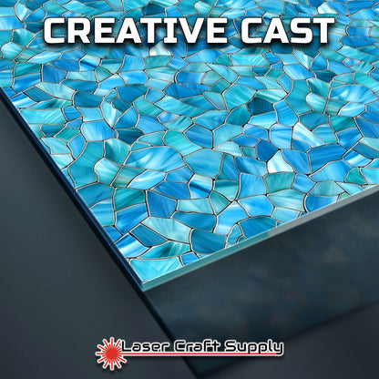 Creative Cast Acrylics - Ahh Blue - Stained Glass