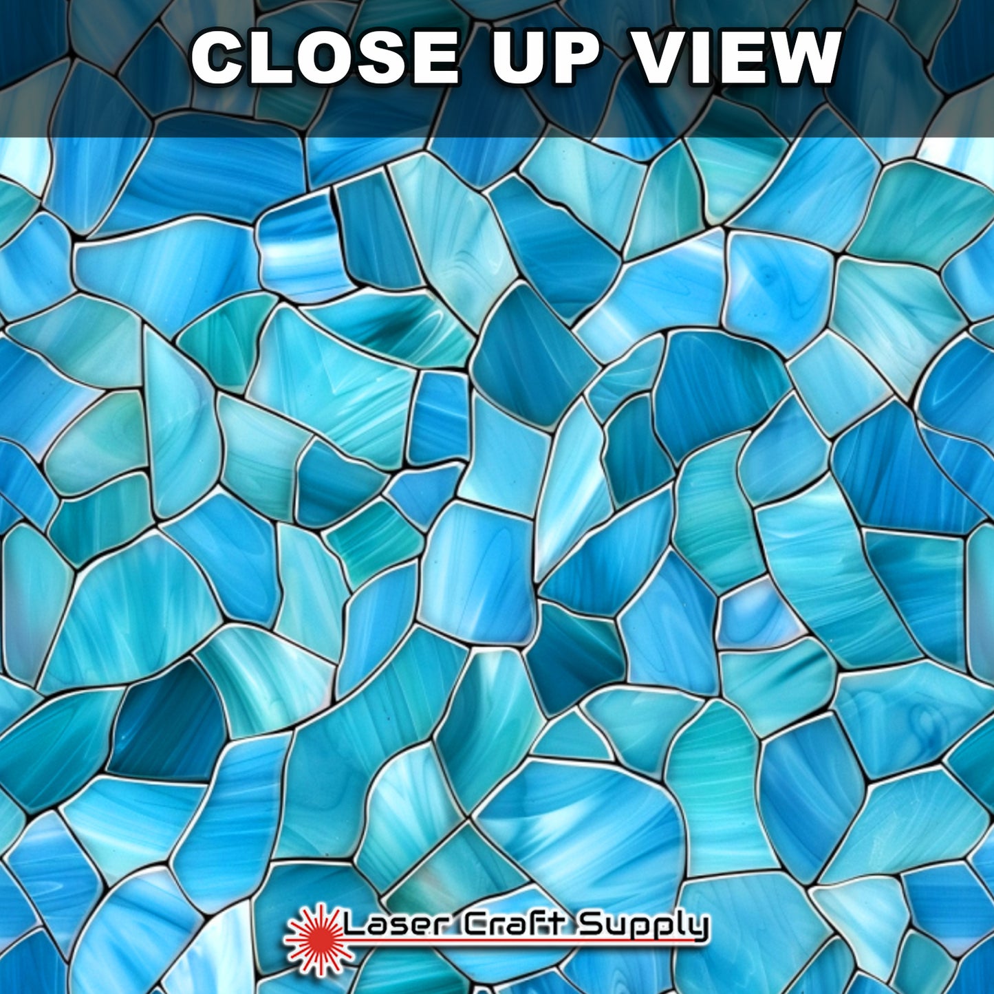 Creative Cast Acrylics - Ahh Blue - Stained Glass