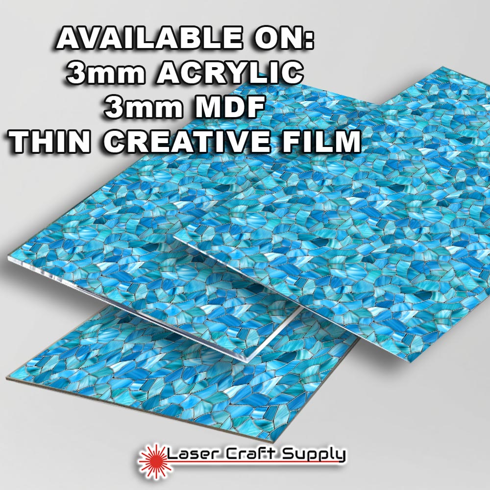 Creative Cast Acrylics - Ahh Blue - Stained Glass