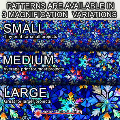 Creative Cast Acrylics - Amazing Snowflakes - Stained Glass