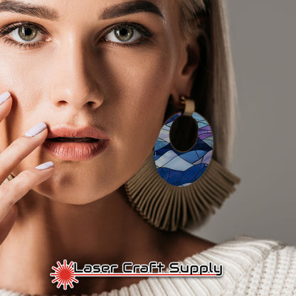 Creative Cast Acrylics - Blue Mountains- Stained Glass