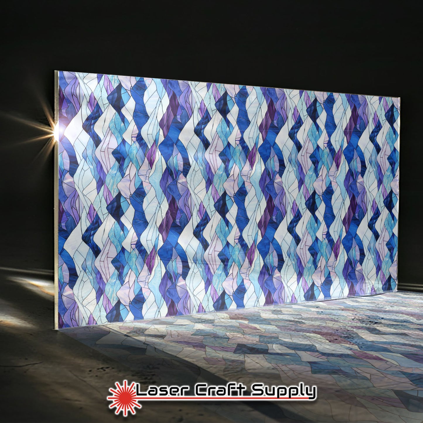 Creative Cast Acrylics - Blue Mountains- Stained Glass