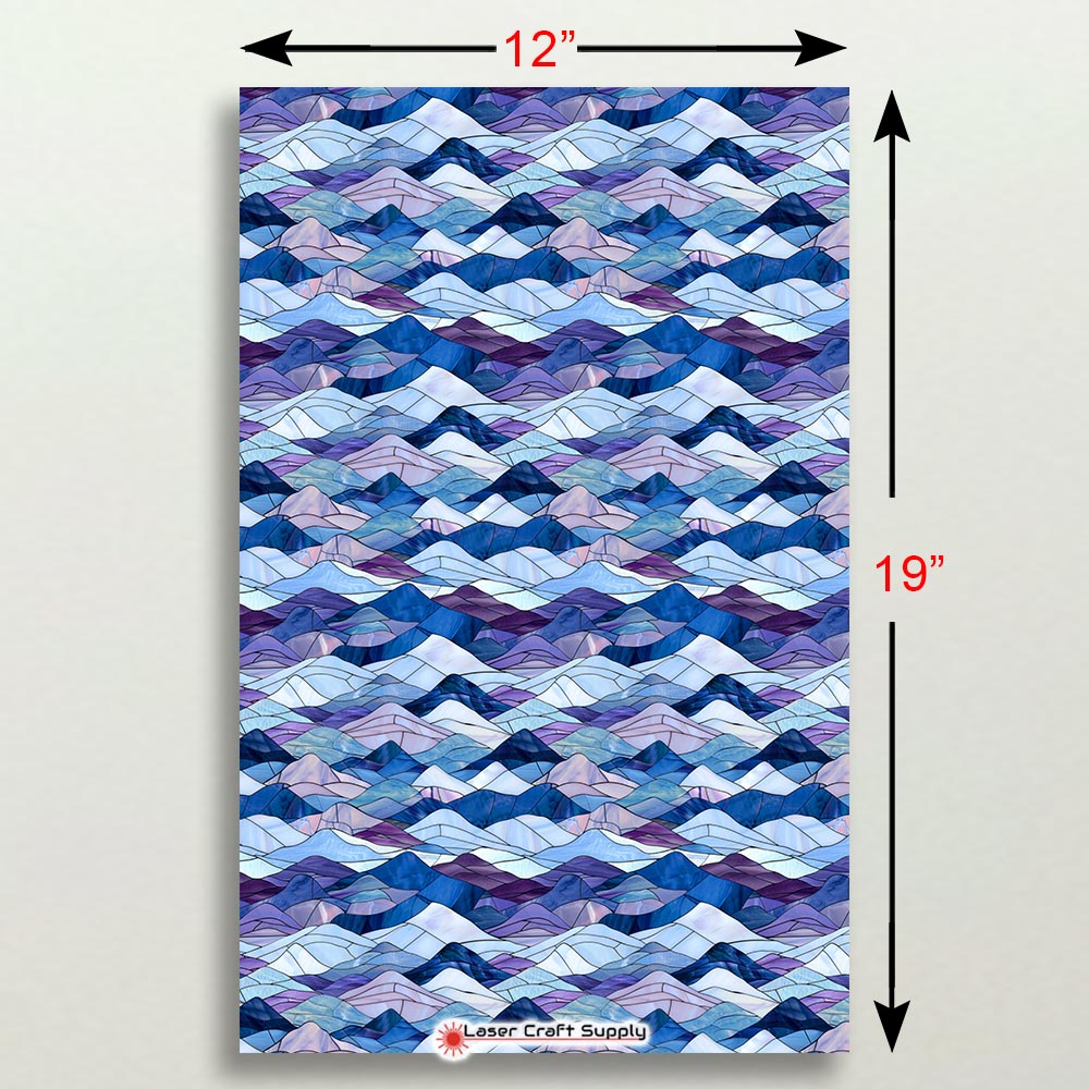 Creative Cast Acrylics - Blue Mountains- Stained Glass