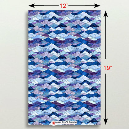 Creative Cast Acrylics - Blue Mountains- Stained Glass