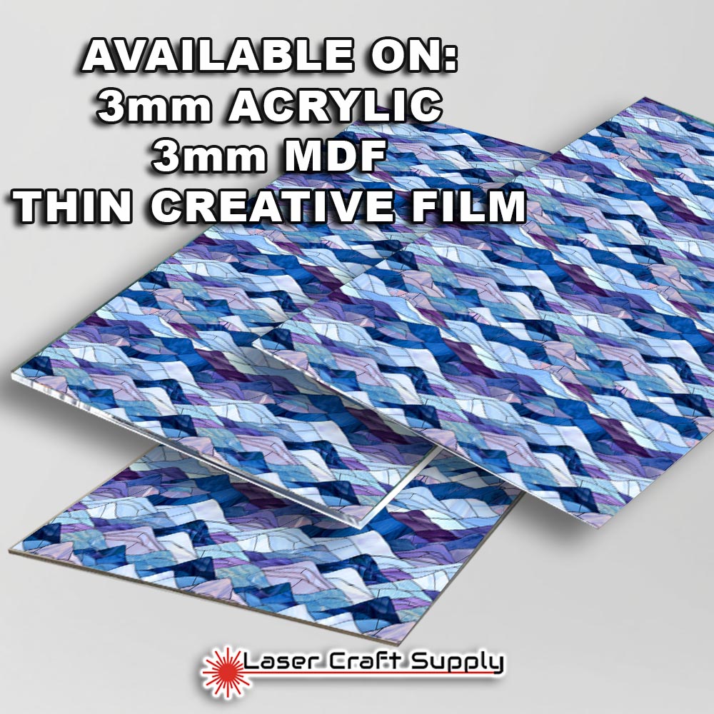 Creative Cast Acrylics - Blue Mountains- Stained Glass