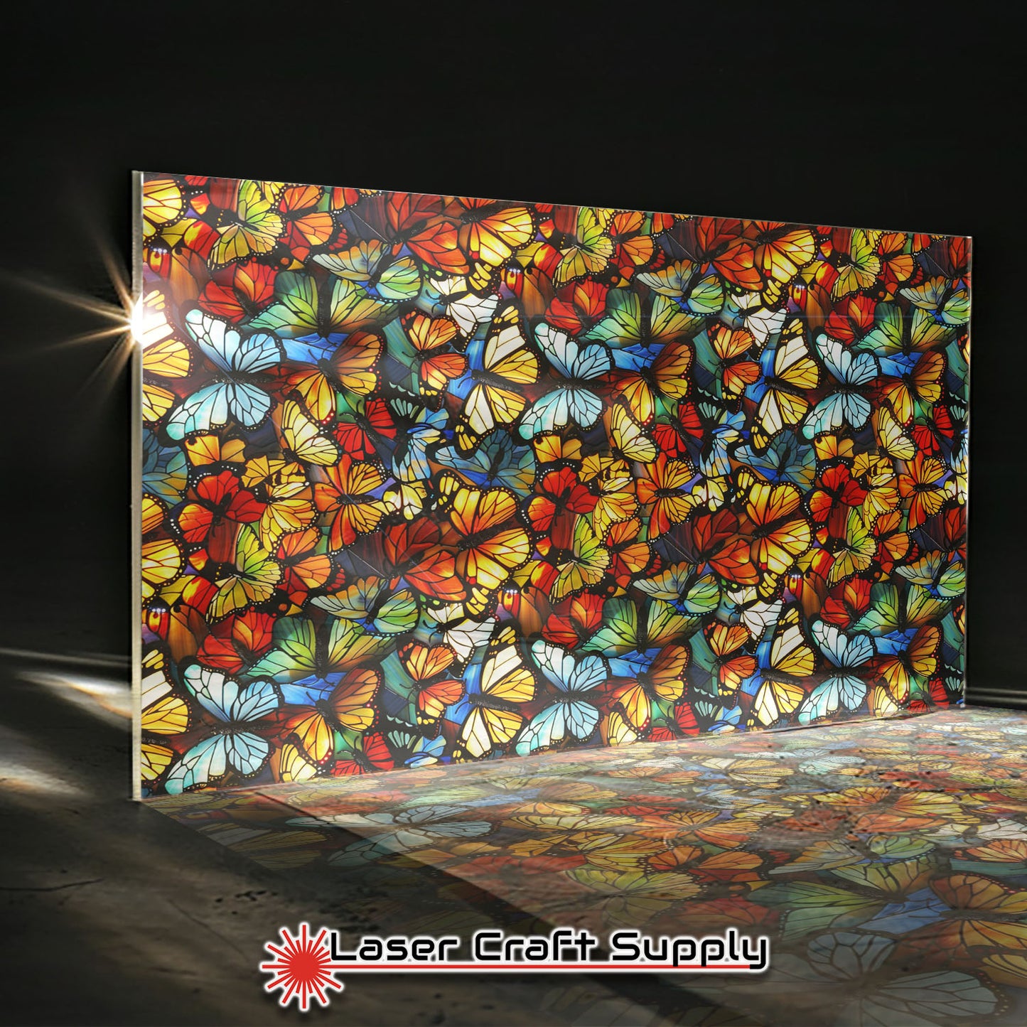 Creative Cast Acrylics - Butterflys WOW! - Stained Glass