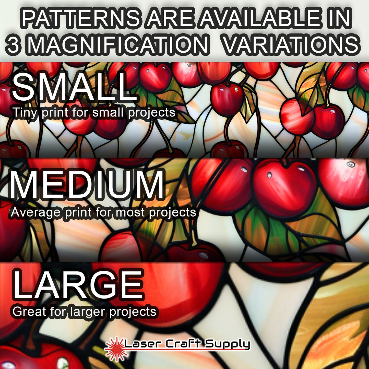 Creative Cast Acrylics - Very Cherry- Stained Glass