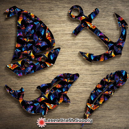 Creative Cast Acrylics - Color Bats - Stained Glass