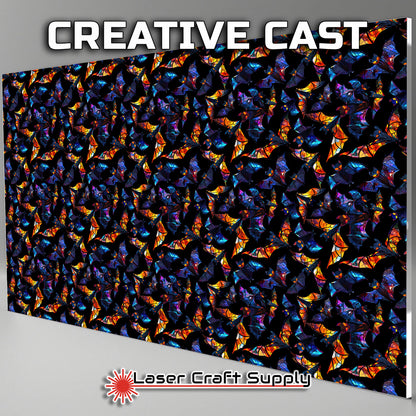 Creative Cast Acrylics - Color Bats - Stained Glass