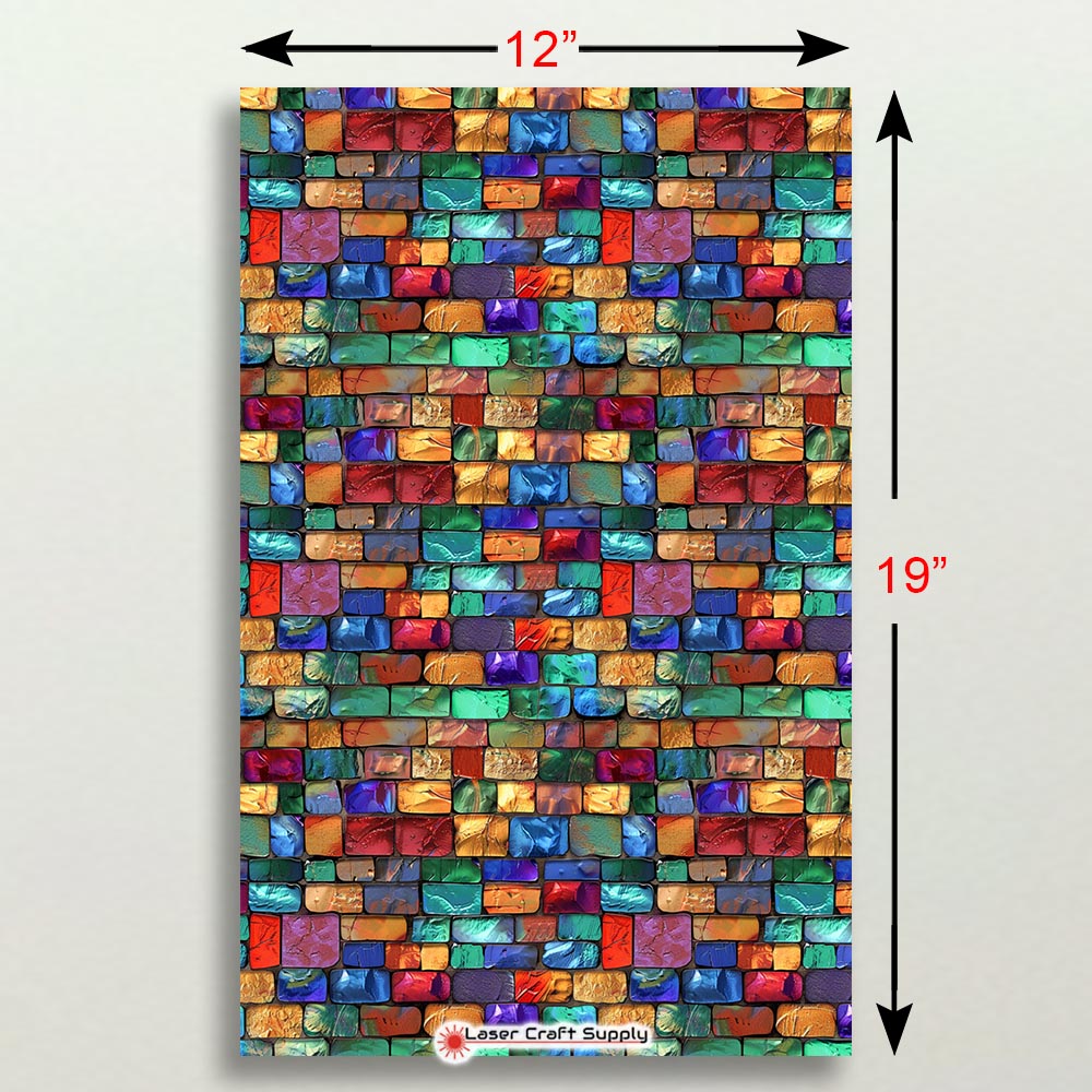 Creative Cast Acrylics - Color Bricks - Stained Glass