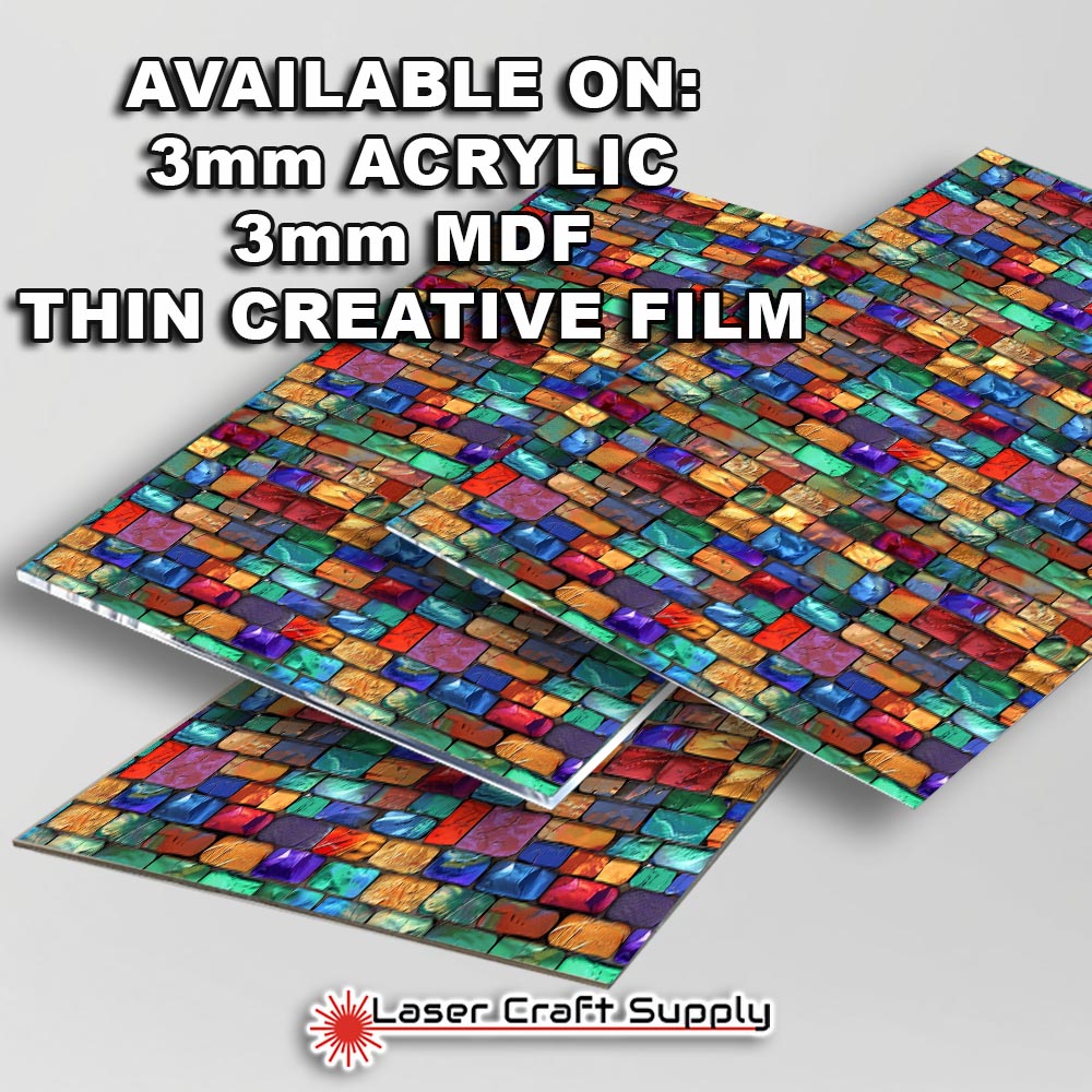 Creative Cast Acrylics - Color Bricks - Stained Glass