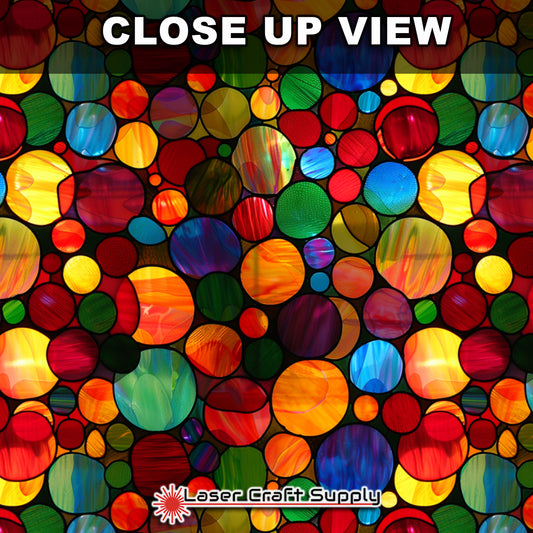 Creative Cast Acrylics - Color Dots - Stained Glass