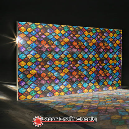 Creative Cast Acrylics - Crystal Diamonds - Stained Glass