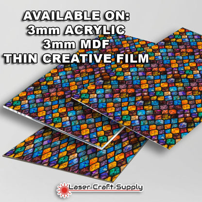 Creative Cast Acrylics - Crystal Diamonds - Stained Glass