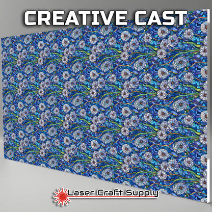 Creative Cast Acrylics - Dandilions - Stained Glass
