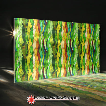 Creative Cast Acrylics - Green Hills- Stained Glass