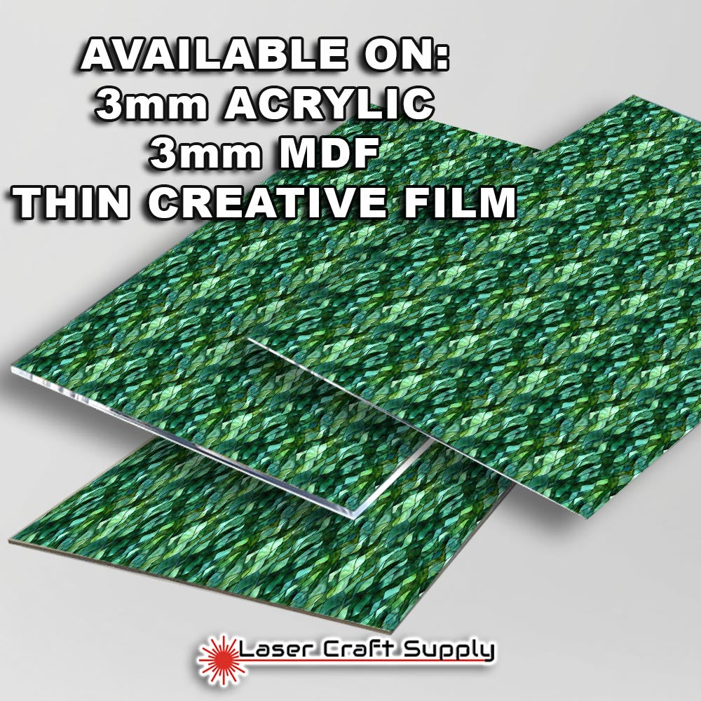 Creative Cast Acrylics - Green Sea Weed - Stained Glass