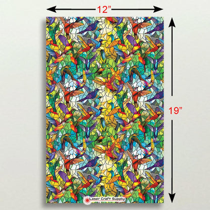 Creative Cast  -  Hummingbirds - Stained Glass
