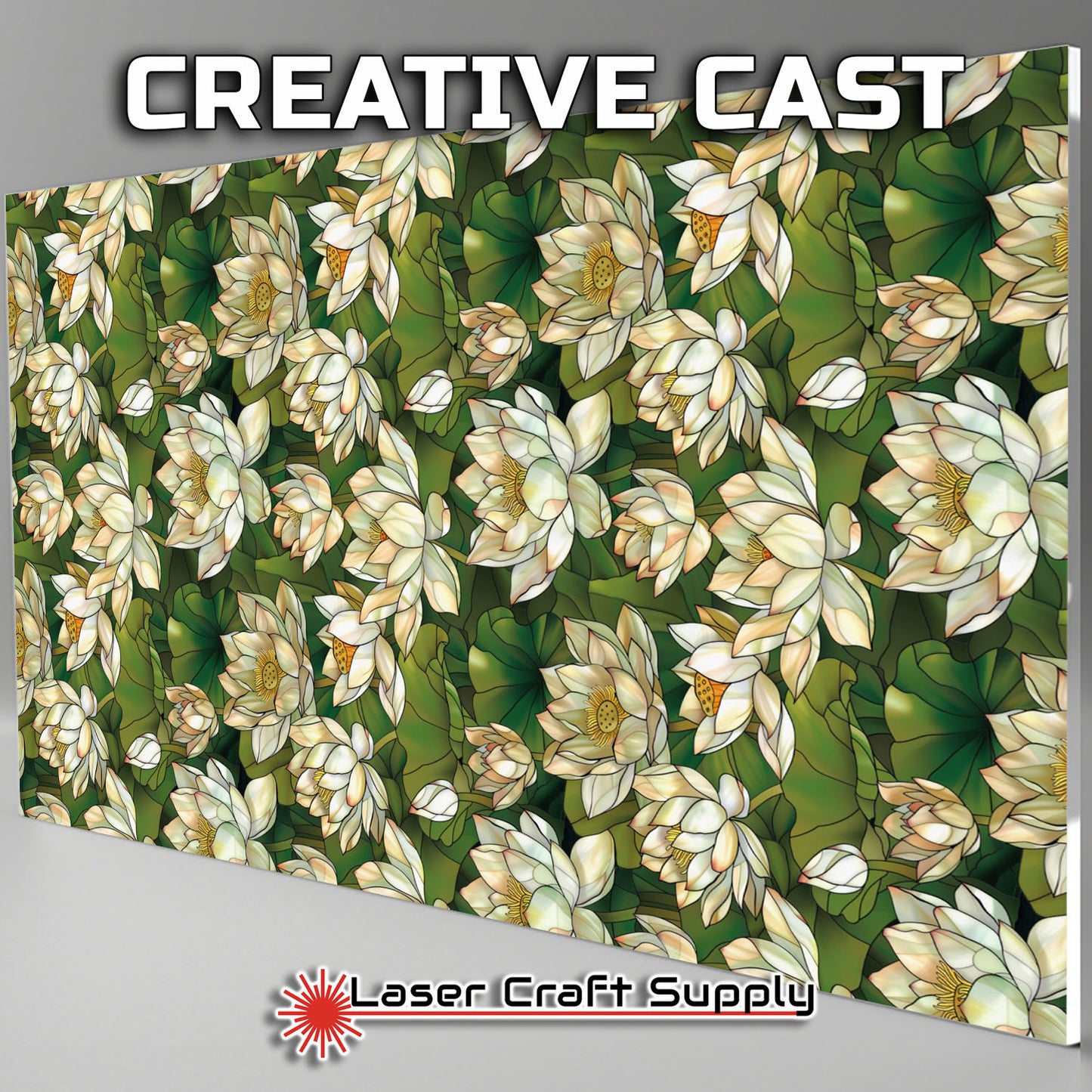 Creative Cast Acrylics - Lotus White - Stained Glass