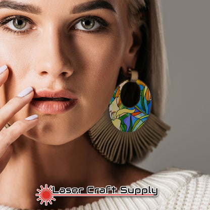 Creative Cast Acrylics - Pastel Lilies - Stained Glass