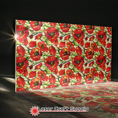 Creative Cast Acrylics - Poppy - Stained Glass