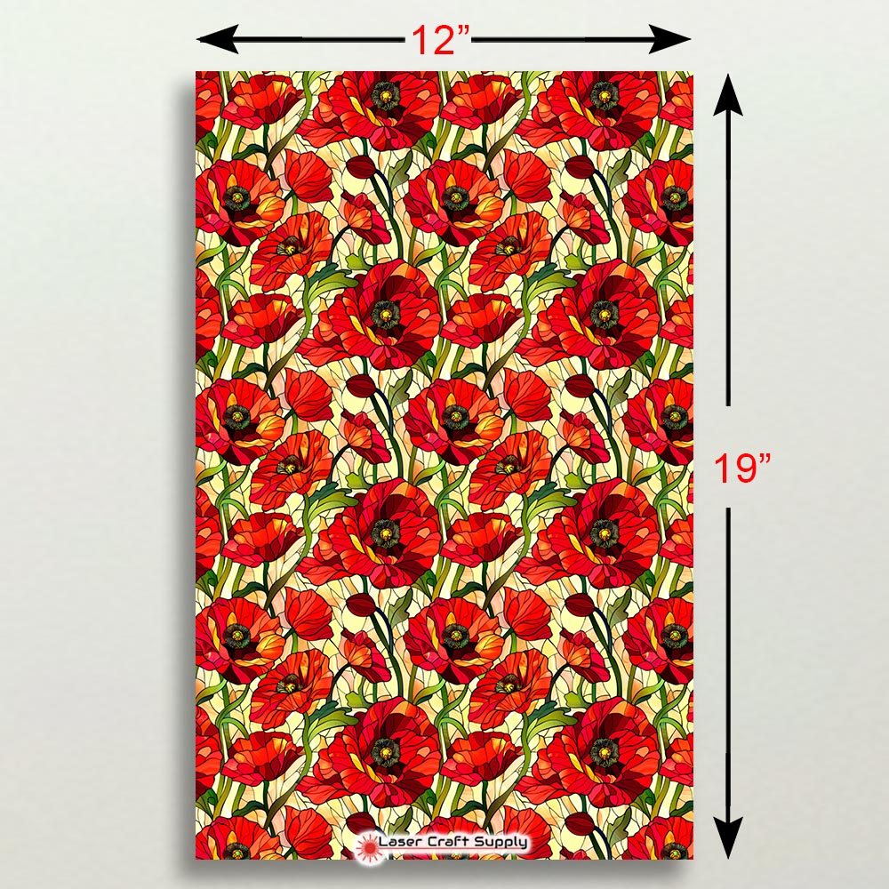 Creative Cast Acrylics - Poppy - Stained Glass