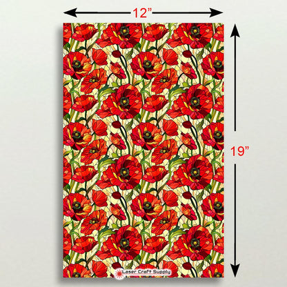 Creative Cast Acrylics - Poppy - Stained Glass