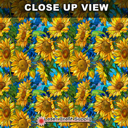 Creative Cast Acrylics - Sunflower Madness - Stained Glass