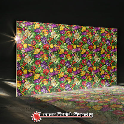 Creative Cast Acrylics - Vegie Out - Stained Glass