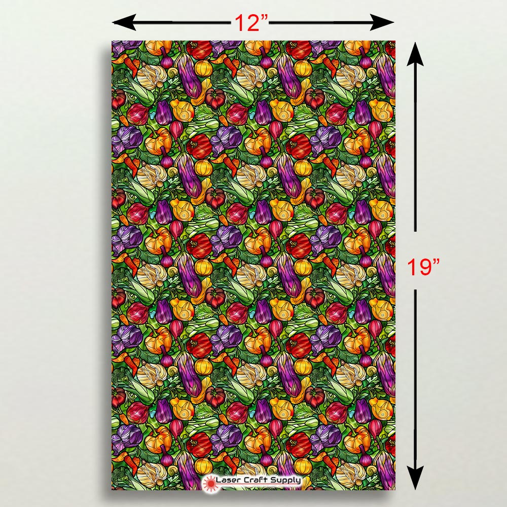 Creative Cast Acrylics - Vegie Out - Stained Glass