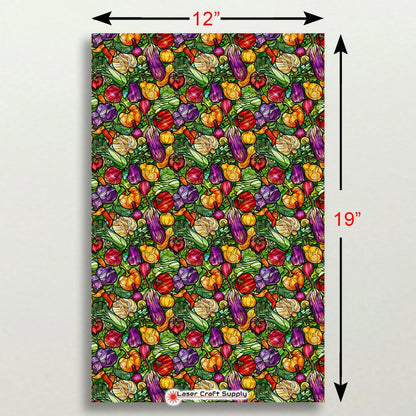 Creative Cast Acrylics - Vegie Out - Stained Glass