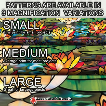 Creative Cast Acrylics - Colorful Water Lilly - Stained Glass