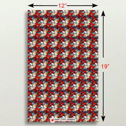 Stained Glass Poinsettias - Creative Cast