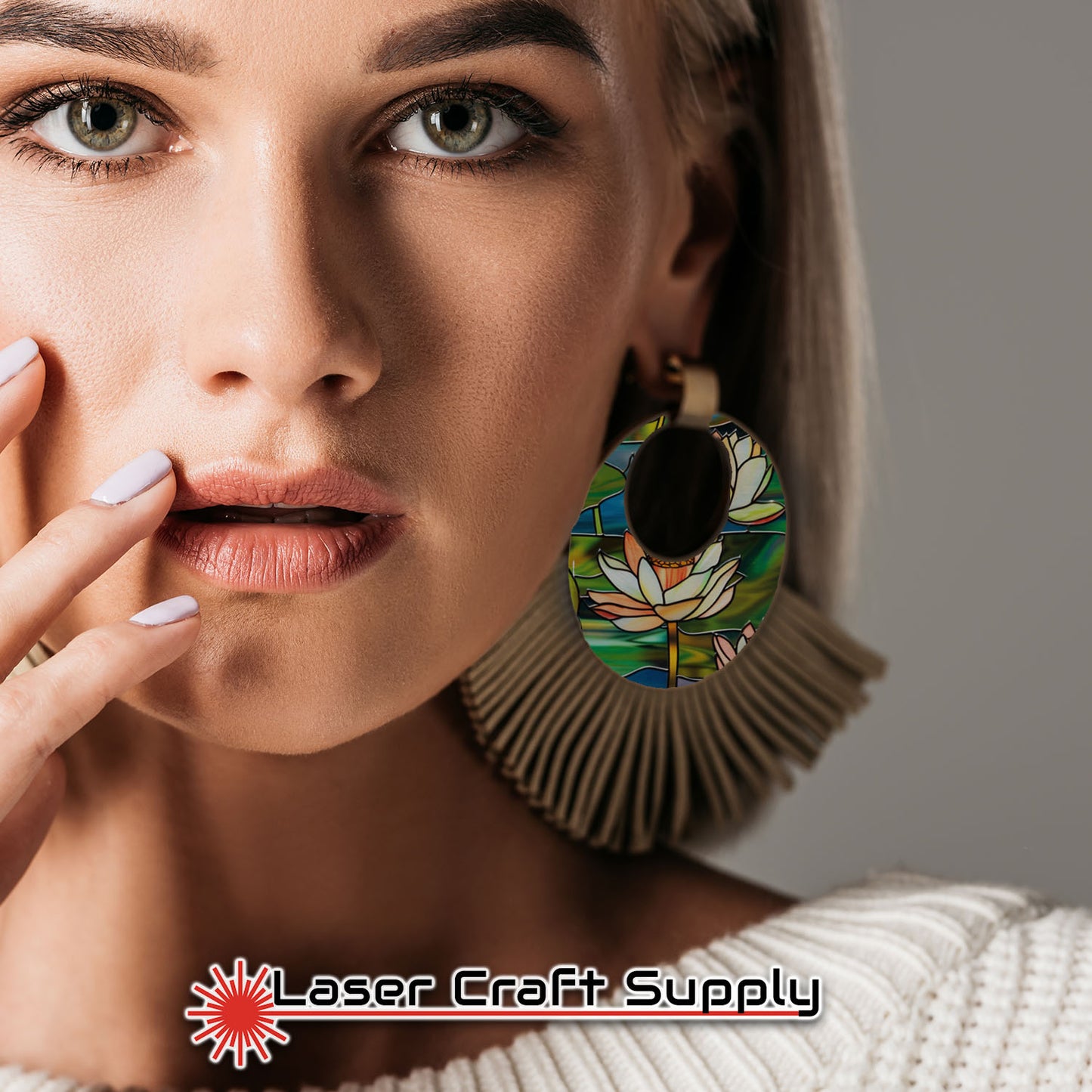 Creative Cast Acrylics - Water Lilly Glow- Stained Glass