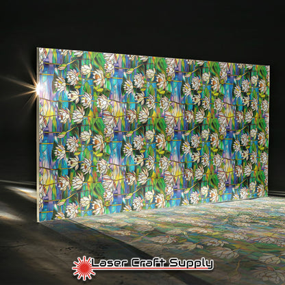 Creative Cast Acrylics - Water Lilly Glow- Stained Glass