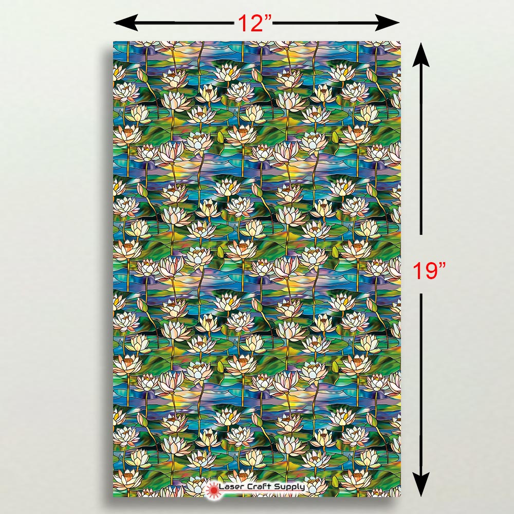 Creative Cast Acrylics - Water Lilly Glow- Stained Glass