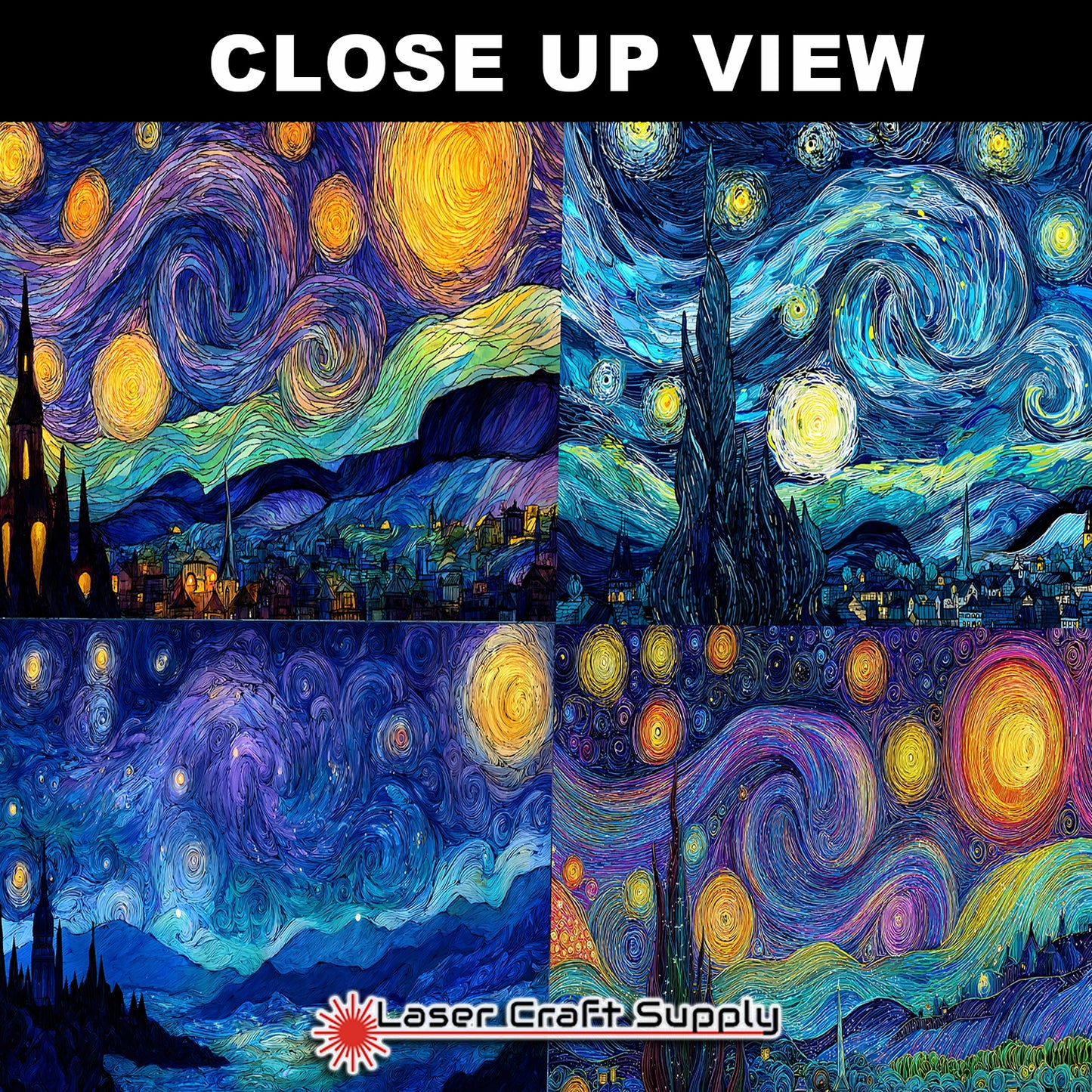 Starry Nights - tile