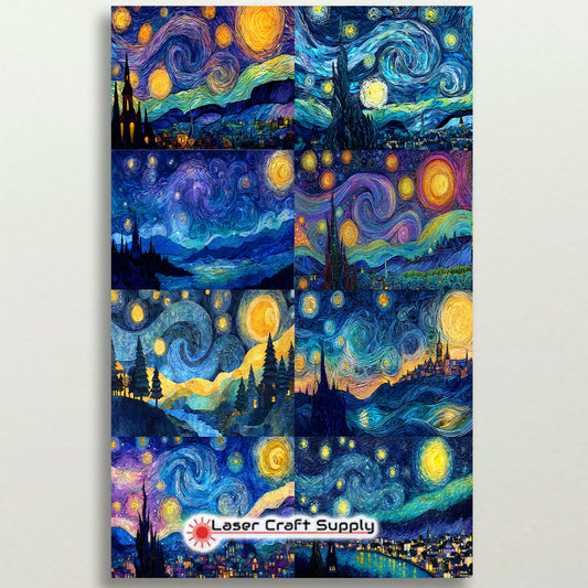 Starry Nights - tile