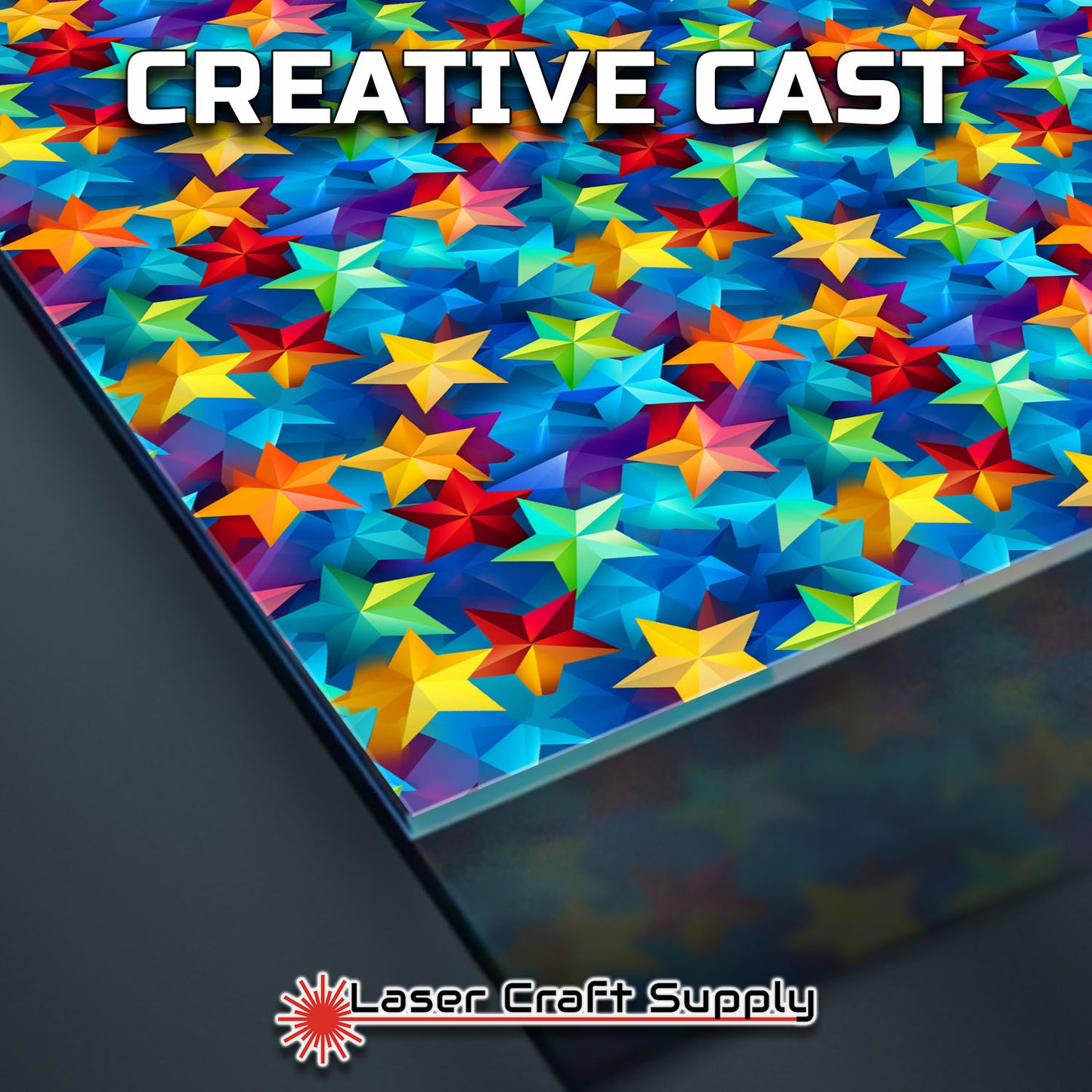 Creative Cast Acrylics - Stars on Stars