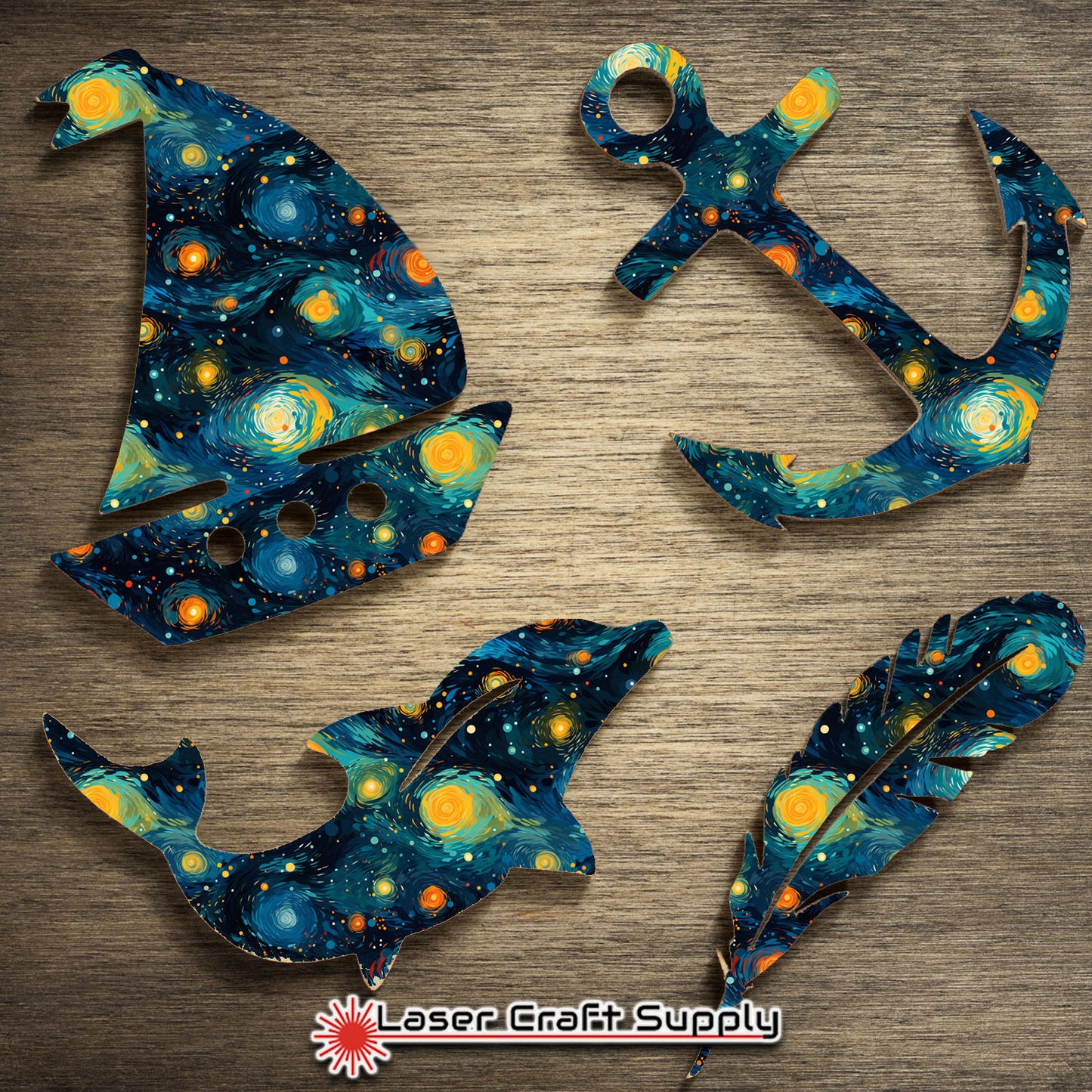 Creative Cast Acrylics - Stary Nighttime