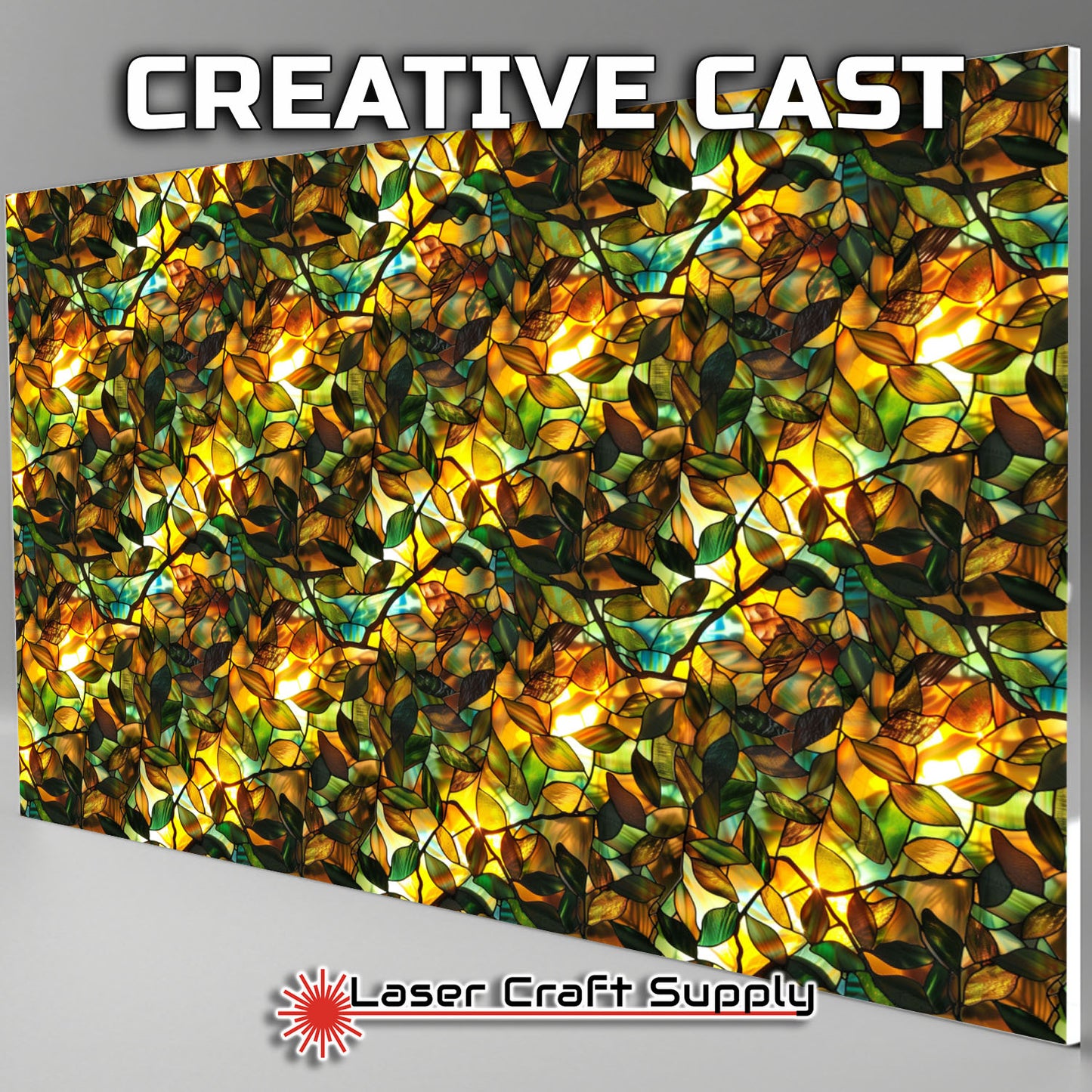 Creative Cast Acrylics - Sun Through the Green Leaves