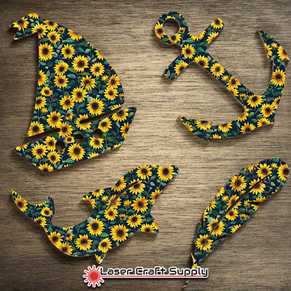Creative Cast Acrylics - Sunflowers ALl OVER