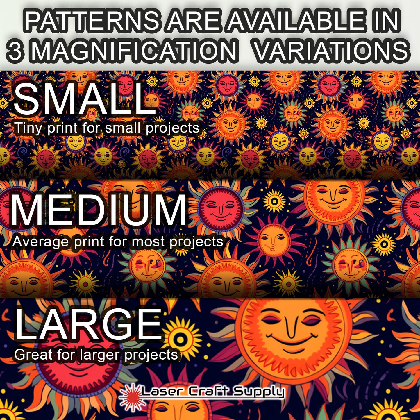 Creative Cast Acrylics - Suns